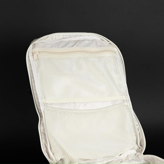 WOLFpak 35L Athletic Gym Backpack - Durable 1000D Waterproof Oxford Material with MOLLE Webbing, Laptop Pocket & Dual Cup Holders, Durable Fitness/Travel/Military Daypack (Vanilla)