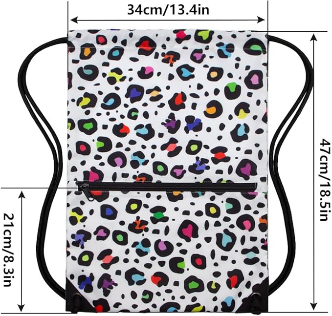 HOLYLUCK Drawstring Backpack Bag Sport Gym Sackpack