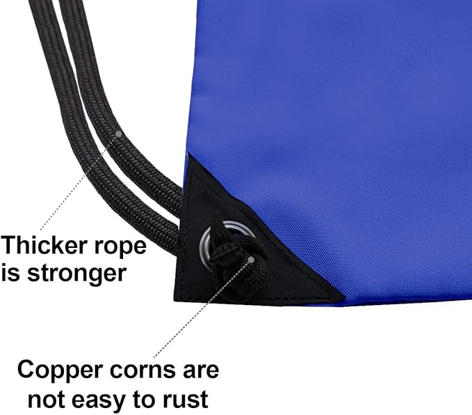 HOLYLUCK Drawstring Backpack Bag Sport Gym Sackpack