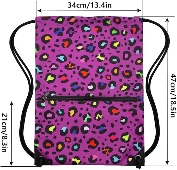 HOLYLUCK Drawstring Backpack Bag Sport Gym Sackpack