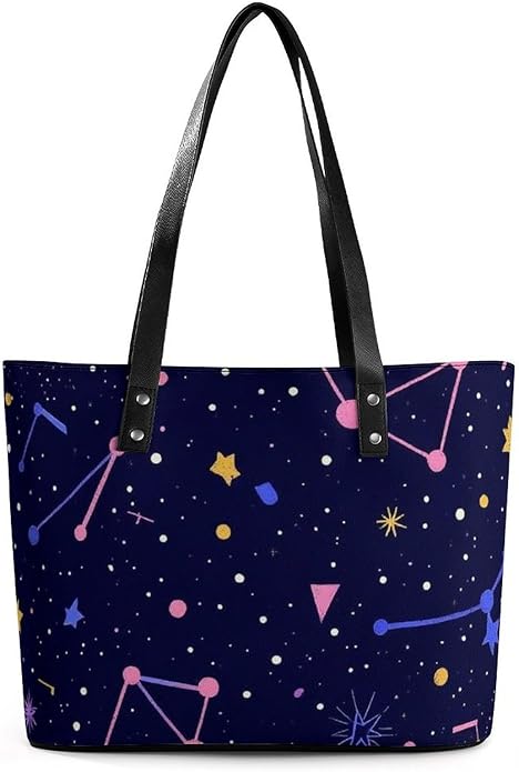 Big Shoulder Commuter Bag Work Tote Bag Handbag With Zipper For Women And Men