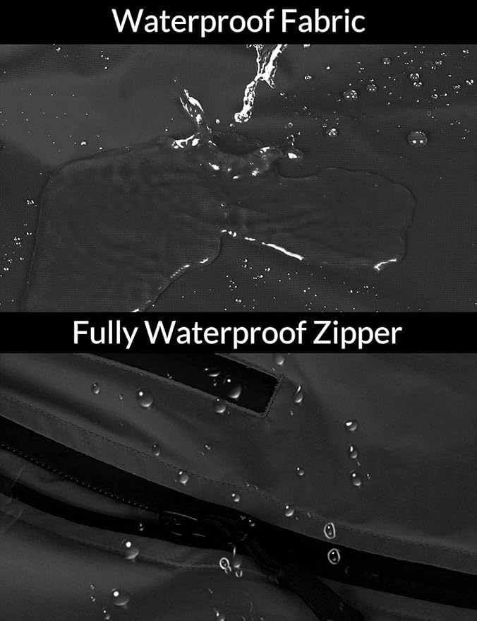 baleaf Men's Rain Jacket Waterproof Windbreaker Raincoat Running Cycling Hiking Gear Hood Lightweight Reflective Packable