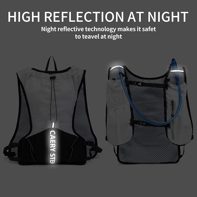 CAREYSTEN Hydration Backpack,Water Backpack for Running Women's Running Vest, , Lightweight Hiking Backpack, Men's Cycling Bag，