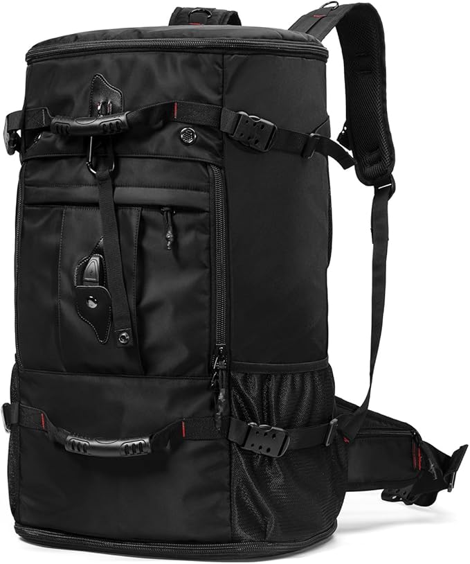 YOUMIAN Large Capacity Backpack For Travel Hiking Sports (BLack 1056X, Extra Large)