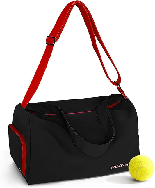 Small Gym Bag for Women Sports Duffel Bag with Shoes Compartment, Waterproof Travel Duffel Bag Carry on Bag Overnight Bag Weekender Bags for Workout Swimming Yoga Dance