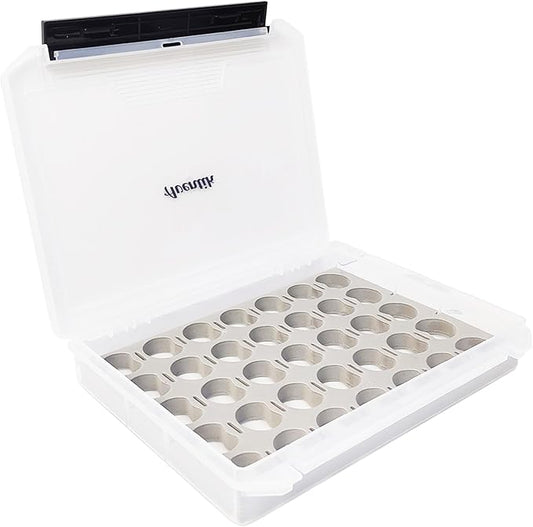 Aventik Fly Tyers Spool/Stash Box Essential Gear for Anglers Compact (1PACK)