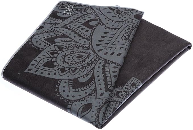 yogadesignlab | The HOT Yoga Towel | Premium Non Slip Colorful Towel | Designed in Bali | Eco Printed + Quick Dry + Mat Sized | Ideal for Hot Yoga, Bikram, Ashtanga, Sport, Travel