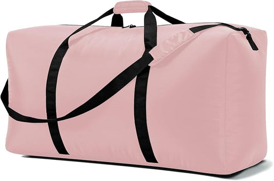 105L Extra Large Duffel Bag, 32.5 inch Travel Duffel Bag lightweight Luggage Bag-Pink