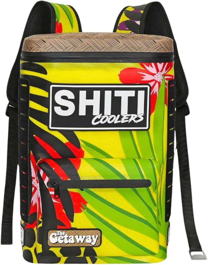 SHITI Coolers Cooler for Camping, Travel, Beach, Soft Lunch Box for Food, Drinks & Ice, Portable, Waterproof 24 Hr Insulated Bag with Shoulder Straps, Customizable