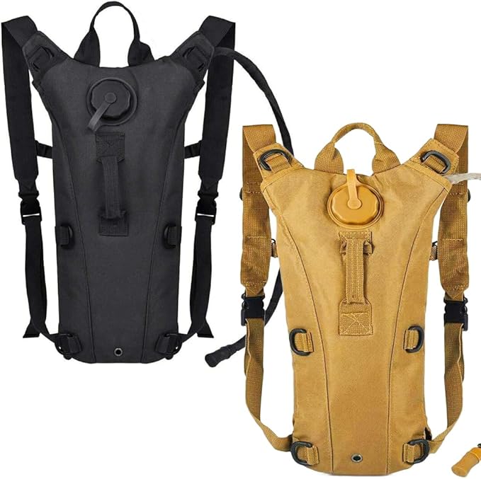 ATBP Tactical Water Hydration Pack Military 3L Water Bladder Carrier Backpack Leakproof for Running Jogging Cycling Hiking