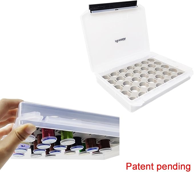 Aventik Fly Tyers Spool/Stash Box Essential Gear for Anglers Compact (1PACK)