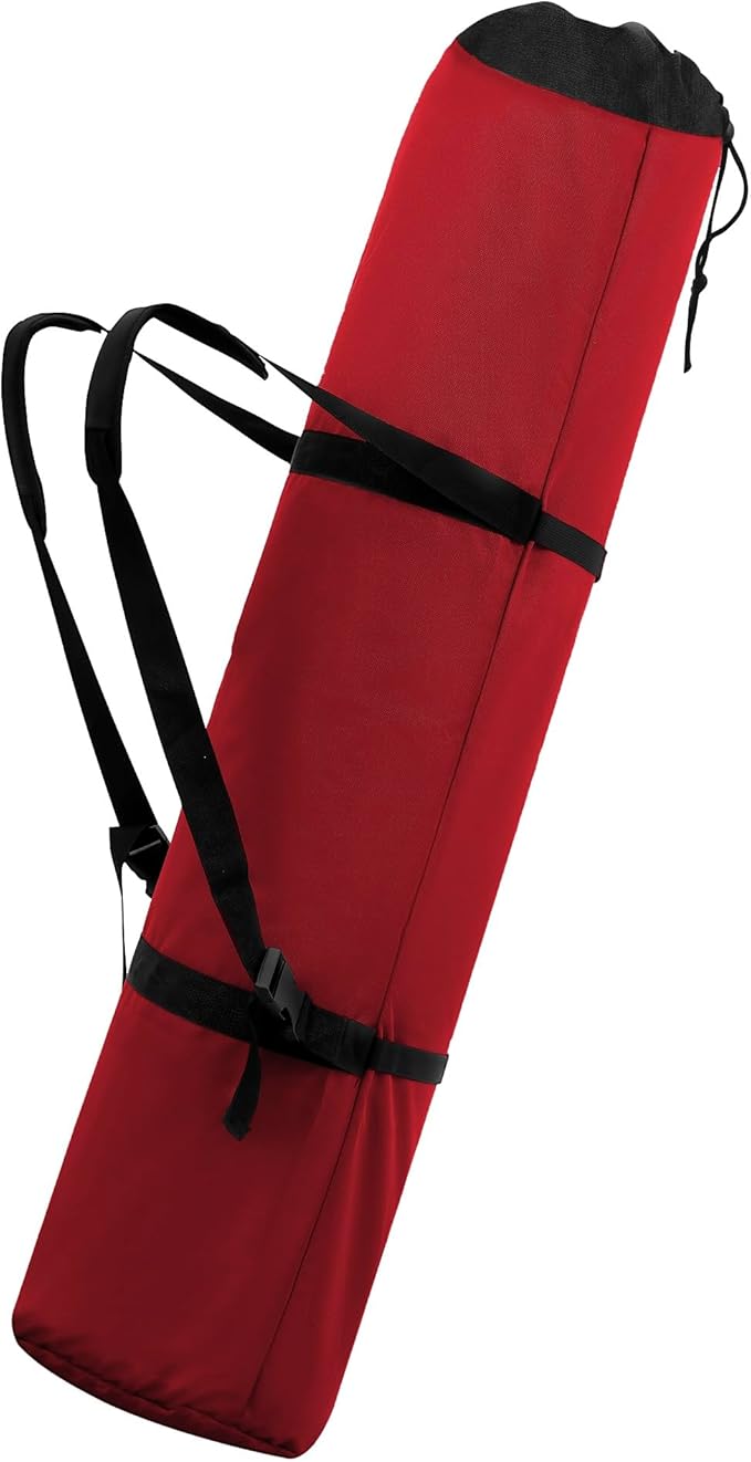 1 Pack 900D 48 Inch Camp Chair Bag Replacement with Shoulder Strap for Camp Folding Chair Fishing Outdoor Storage Backpack(48 * 16.5 * 10.2Inch (Red, XL)