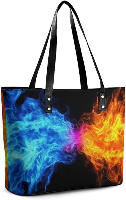 Big Shoulder Commuter Bag Work Tote Bag Handbag With Zipper For Women And Men