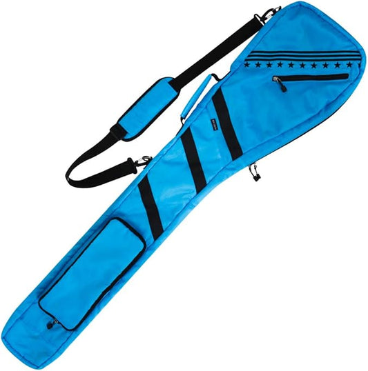 Big Teeth Golf Sunday Bag, Small Golf Bag Lightweight, Par 3 Golf Bag for A Few Clubs Driving Range, Practice with Carry Shoulder Strap Foldable Multi-Colour