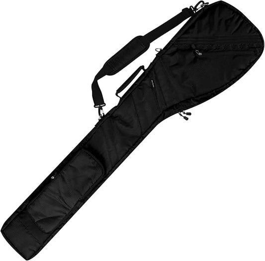 Big Teeth Golf Sunday Bag, Small Golf Bag Lightweight, Par 3 Golf Bag for A Few Clubs Driving Range, Practice with Carry Shoulder Strap Foldable Multi-Colour