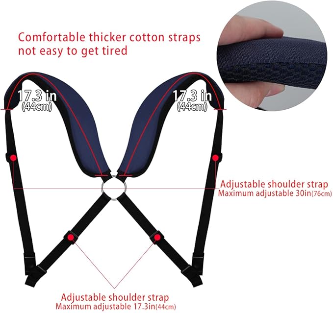 Craftsman Golf Star and Stripes Red White Blue Lightweight Easy Carry Shoulder Sunday Range Golf Bag