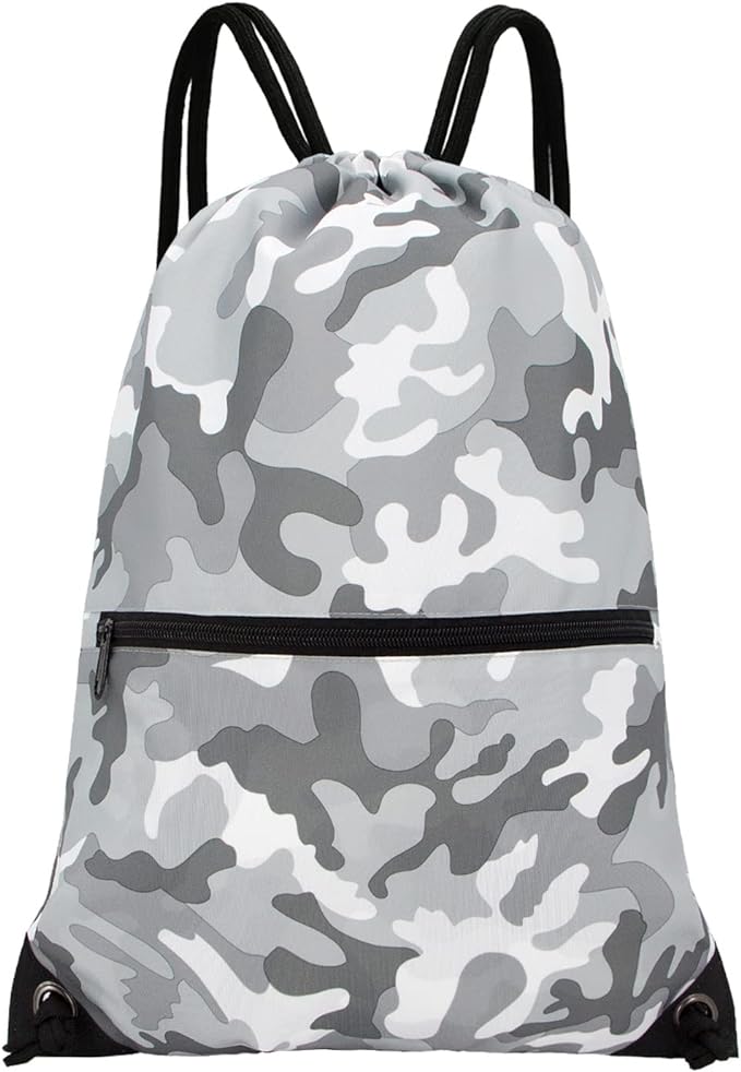 HOLYLUCK Drawstring Backpack Bag Sport Gym Sackpack