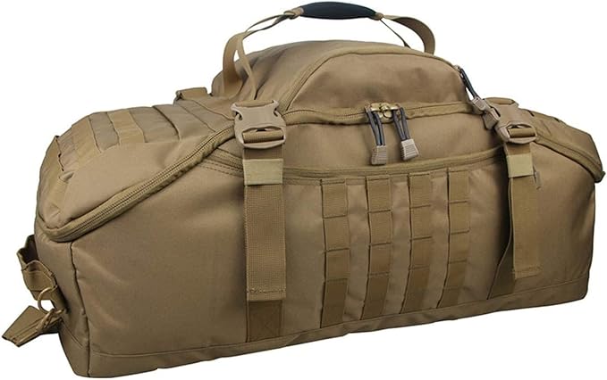 3 In 1 Tactical 85L Military Backpack Travel Duffle Bag for Weekender Gym Workout Deployment