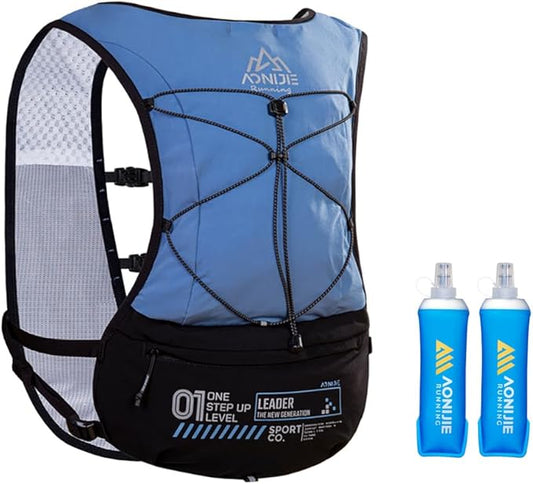 YOUGLE Hydration Vest Pack 5L Lightweight Running Backpack for Hiking Trail Running Race Marathon