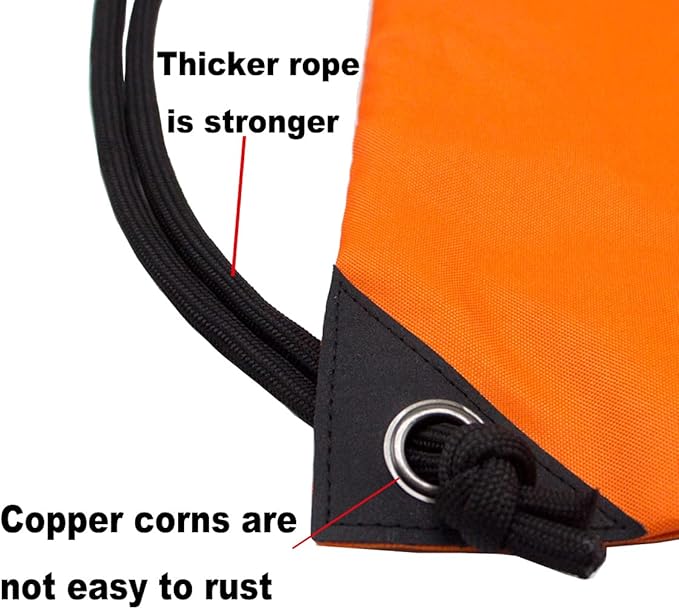 HOLYLUCK Drawstring Backpack Bag Sport Gym Sackpack