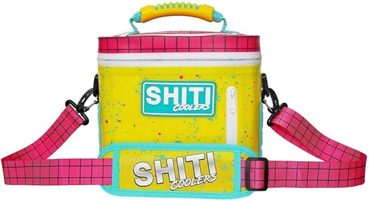 SHITI Coolers Cooler for Camping, Travel, Beach, Soft Lunch Box for Food, Drinks & Ice, Portable, Waterproof 24 Hr Insulated Bag with Shoulder Straps, Customizable