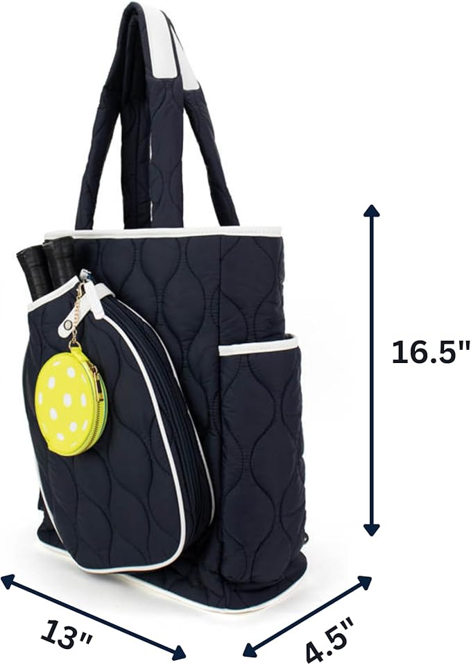 5th Ave Large Capacity Pickleball Bag and Convertible Tote Backpack for Women
