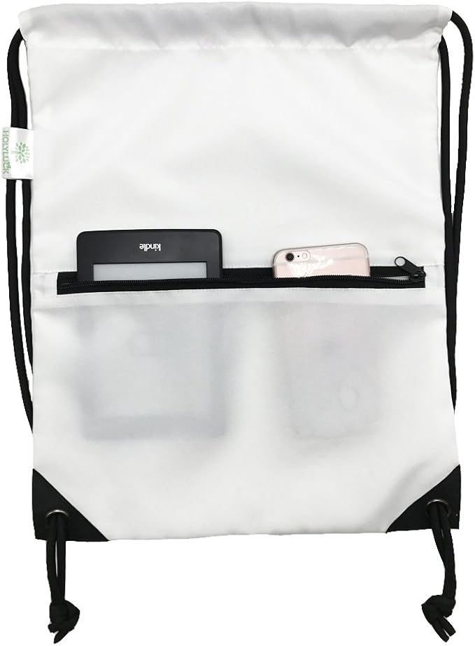 HOLYLUCK Drawstring Backpack Bag Sport Gym Sackpack