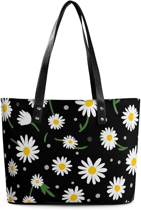 Big Shoulder Commuter Bag Work Tote Bag Handbag With Zipper For Women And Men