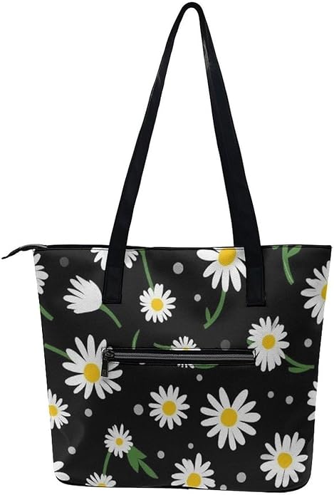 Big Shoulder Commuter Bag Work Tote Bag Handbag With Zipper For Women And Men