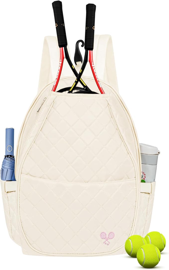 YEEGO DIRECT Tennis Bags for Women, Tennis Backpack Pickleball Racket Bags,Waterproof Sling Tote Padel Bag for Pickleball Tennis Badminton, Cute Gifts for Women Girl Kids, Duffle Bag for Gym Travel