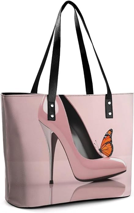 Big Shoulder Commuter Bag Work Tote Bag Handbag With Zipper For Women And Men