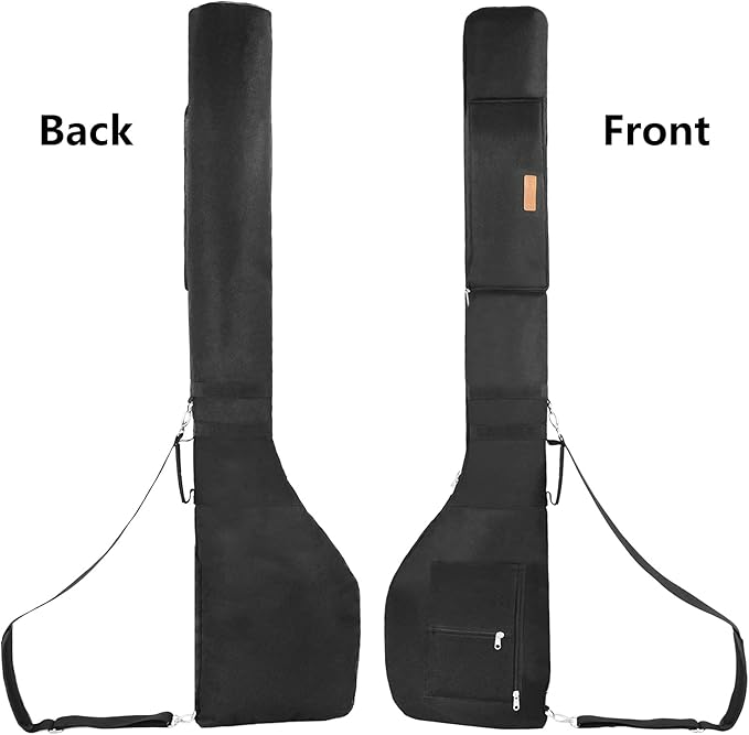 AKOZLIN Golf Clubs Carry Bag 8-10 Lightweight Foldable Travel Sunday Golf Case with Strap Waterproof Sunday Bag