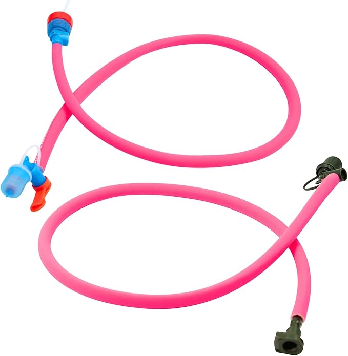 YOLOLAND Water Bladder Tube Cover - Hydration Sleeve Insulation Hose - Thermal Drink Tube Sleeve, Pink