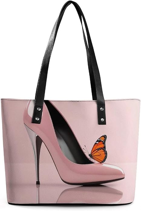 Big Shoulder Commuter Bag Work Tote Bag Handbag With Zipper For Women And Men