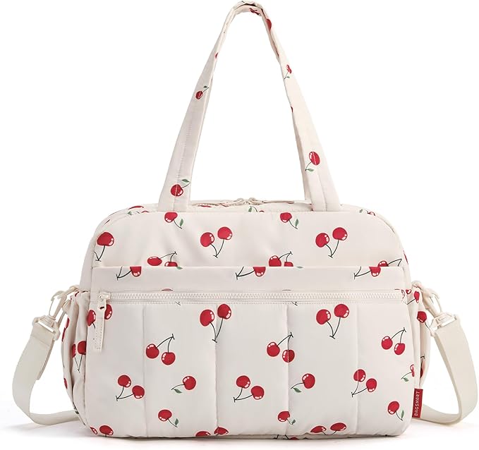 BAGSMART Gym Bag for Women, Duffle Bag for Travel with Wet Pocket, Lightweight Carry on Weekender Duffel, Water Resistant