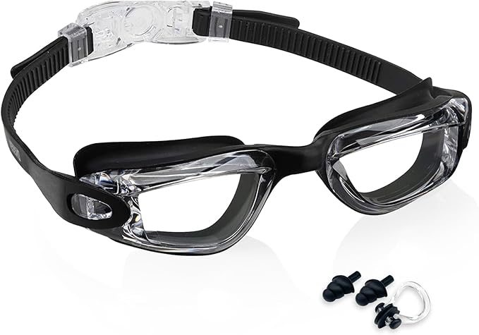 Aegend Swim Goggles - Kids Swimming Goggles for 3-14 Boys Girls Youth No Leaking Clear Vision