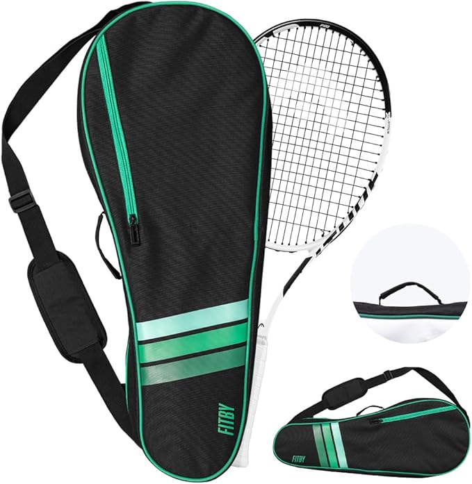 Durable Tennis Bag - Lightweight Racket Bag for Men, Women & Professionals - Roomy Interior