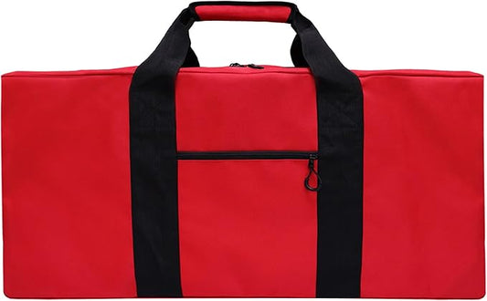 150L Large Duffle Bag for Travel 37” Diffle Bag for Overnight Weekender Camping, Storage for Men Women, Classic Red
