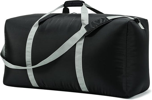 105L Extra Large Duffel Bag 32.5 inch Lightweight Luggage for Travel-Black