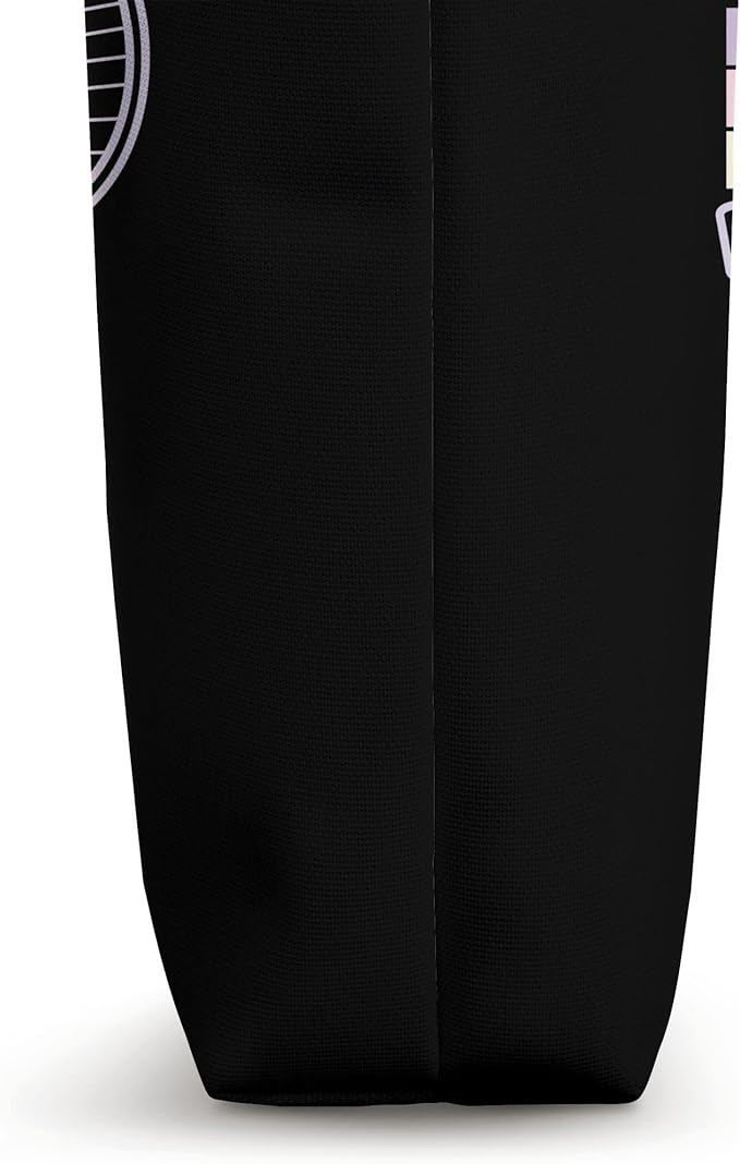 Squash Racket Tennis Ball Tote Bag