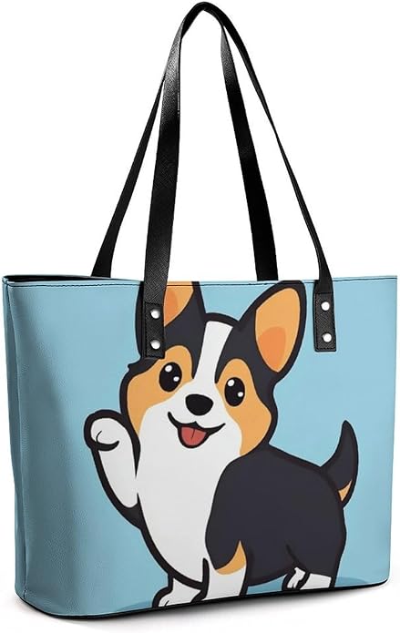 Big Shoulder Commuter Bag Work Tote Bag Handbag With Zipper For Women And Men