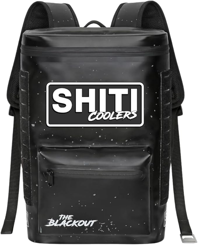 SHITI Coolers Cooler for Camping, Travel, Beach, Soft Lunch Box for Food, Drinks & Ice, Portable, Waterproof 24 Hr Insulated Bag with Shoulder Straps, Customizable