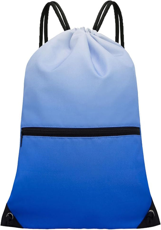 HOLYLUCK Drawstring Backpack Bag Sport Gym Sackpack