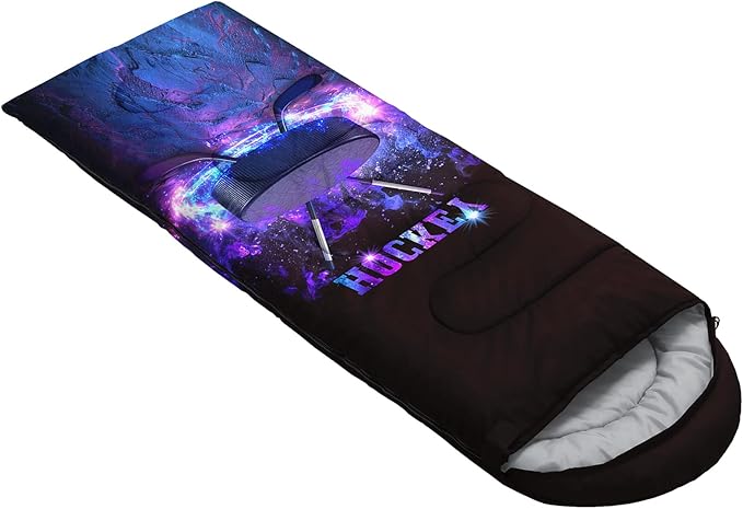 QOOMO Camping Sleeping Bags,3 Season Warm & Cool Weather,Lightweight,Waterproof Sleeping Bags for Adults & Kids,Traveling,and Outdoors,Camping Gear Equipment