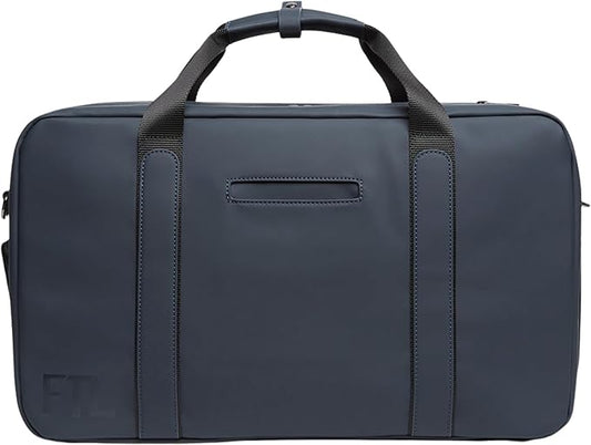 The FTL Pro Mens Travel Bag - 30L Premium Work to Gym Weekender Duffel with Garment Bag, Shoe Space & 18" Laptop Sleeve - Organized Athletic Business Carry On Hybrid, Fits Under Airplane Seat - Blue