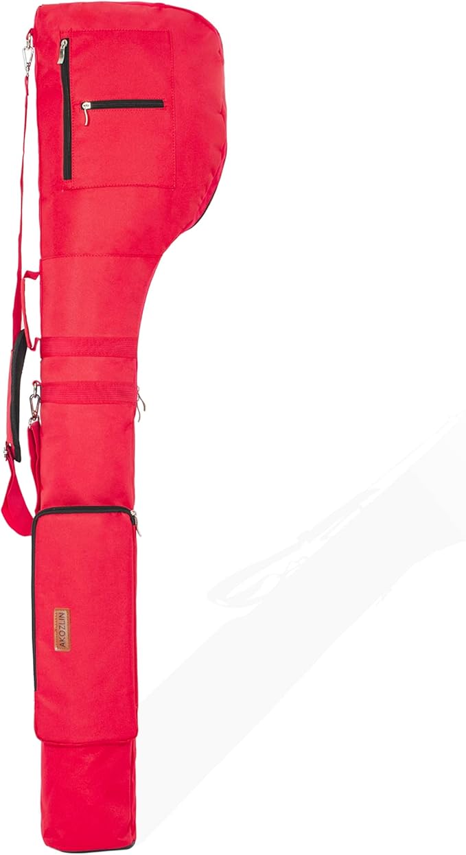 AKOZLIN Golf Clubs Carry Bag 8-10 Lightweight Foldable Travel Sunday Golf Case with Strap Waterproof Sunday Bag