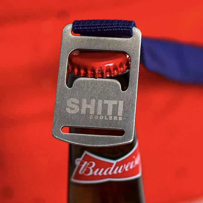 SHITI Coolers Cooler for Camping, Travel, Beach, Soft Lunch Box for Food, Drinks & Ice, Portable, Waterproof 24 Hr Insulated Bag with Shoulder Straps, Customizable