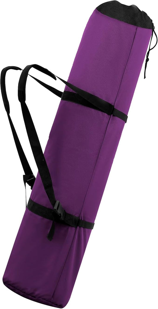 1 Pack 900D 48 Inch Camp Chair Bag Replacement with Shoulder Strap Camp BackPack Folding Chair Fishing Outdoor Storage Bagpack(48 * 16.5 * 10.2Inch) (Purple, XL)