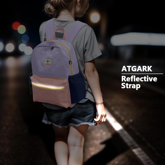 atgark Kids Backpacks For Girls Boys, Backpack Kindergarten Elementary School, Bookbag Backpack For Kids, For School & Travel, Small Kids Child Toddler Backpack, 15" H, For Kids 6-9 Large