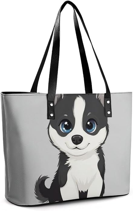 Big Shoulder Commuter Bag Work Tote Bag Handbag With Zipper For Women And Men